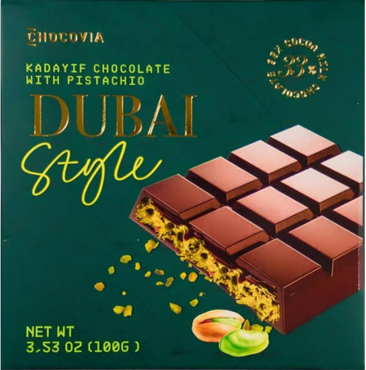 Tablette Chocolat Dubaï (tablette de 100gr)