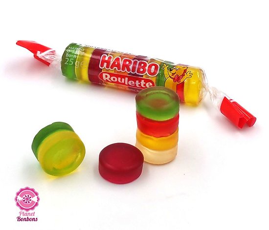 Roulettes Fruits HARIBO (l'unité)